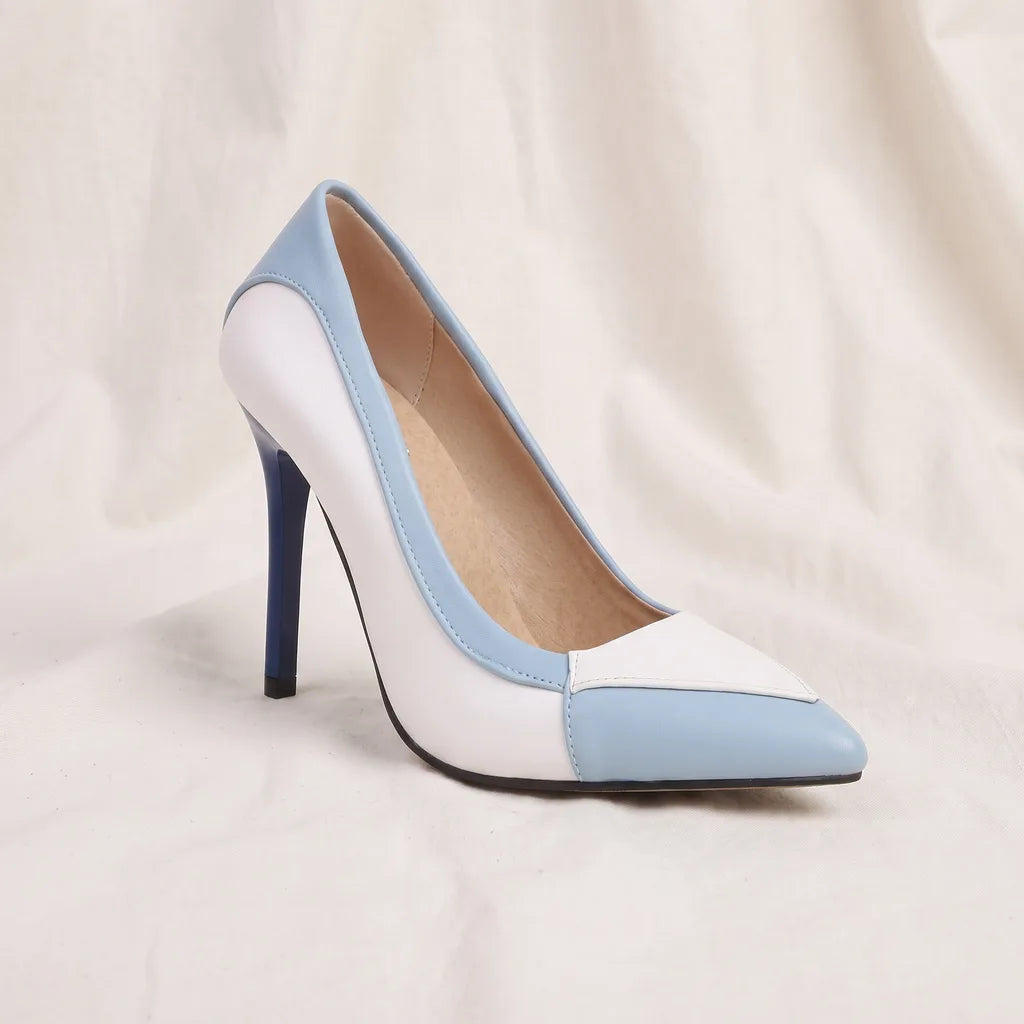Women's Wolsey Colorblock Pointed Pumps
