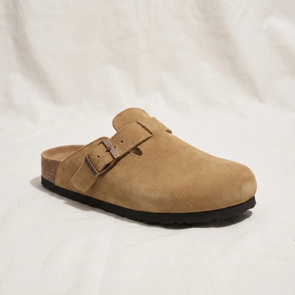 Men's Brown Walton Platform Clogs