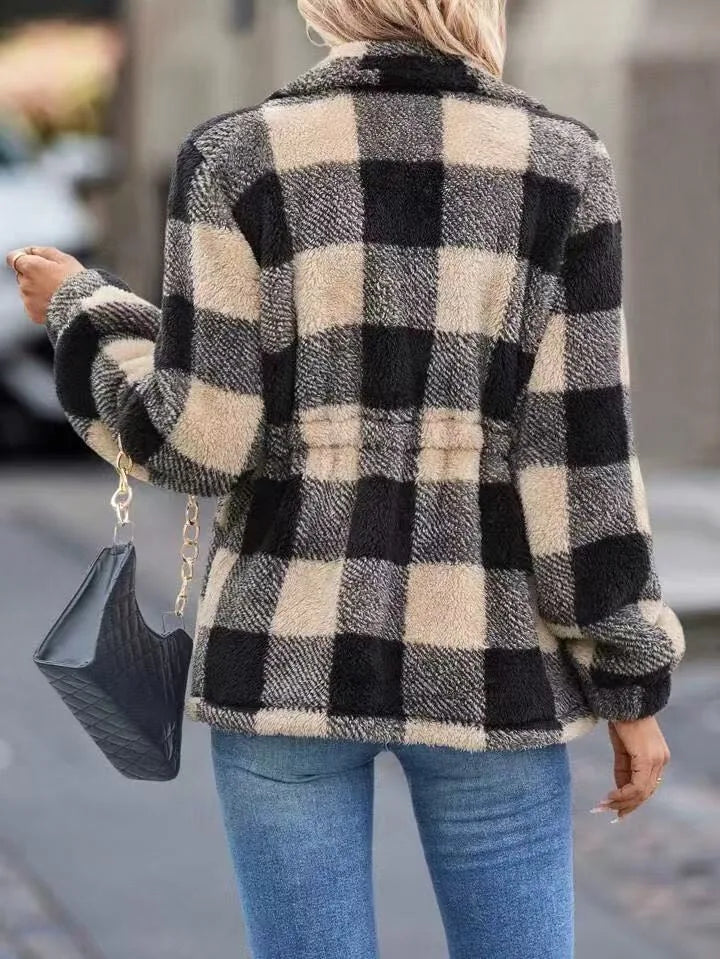 Women's Cozy Flannel Cardigan Jacket.jpg